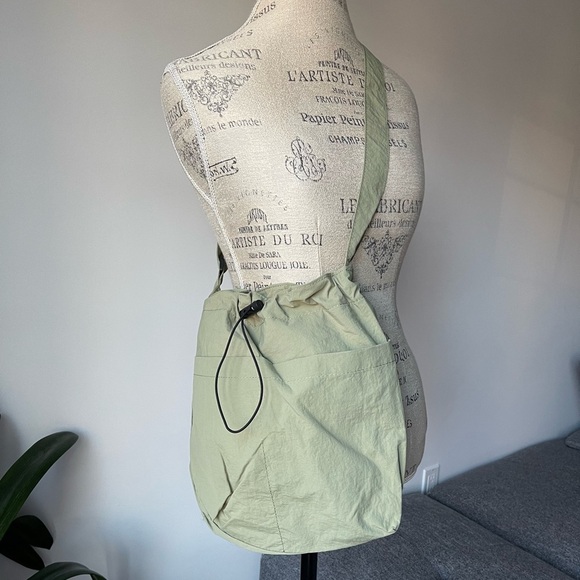 Handbags - Green Nylon crossbody bag